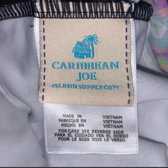 Caribbean Joe Colorful Geometric Camisole - Picture 3 of 4